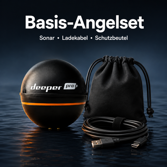Deeper Smart Sonar PRO+ – Kabelloser Fischfinder mit GPS für präzise Angelplätze
